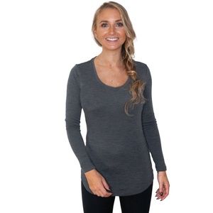 Woolx Eva tunic 230 midweight merino wool